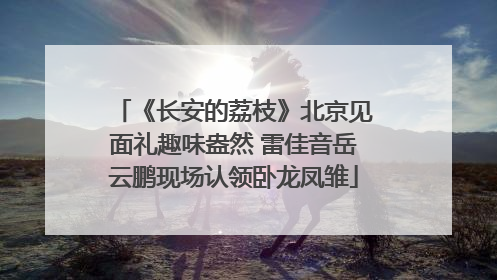 《长安的荔枝》北京见面礼趣味盎然 雷佳音岳云鹏现场认领卧龙凤雏