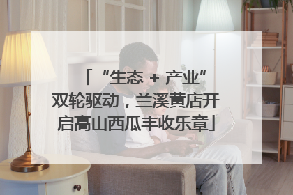 “生态 + 产业”双轮驱动，兰溪黄店开启高山西瓜丰收乐章