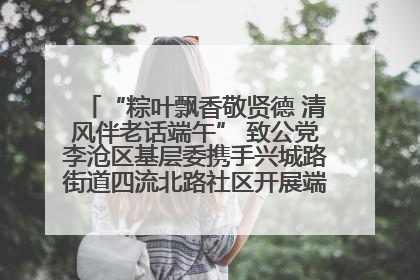 “粽叶飘香敬贤德 清风伴老话端午” 致公党李沧区基层委携手兴城路街道四流北路社区开展端午节主题活动