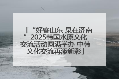 “好客山东 泉在济南”2025韩国水原文化交流活动圆满举办 中韩文化交流再添新彩