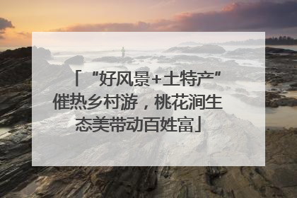 “好风景+土特产”催热乡村游，桃花涧生态美带动百姓富