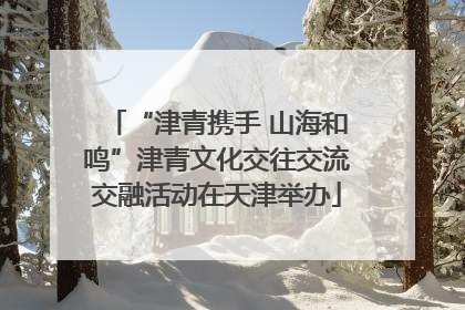 “津青携手 山海和鸣”津青文化交往交流交融活动在天津举办