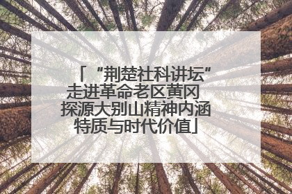 “荆楚社科讲坛”走进革命老区黄冈 探源大别山精神内涵特质与时代价值