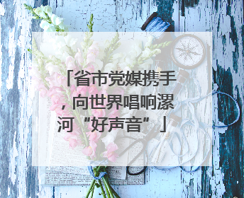 省市党媒携手，向世界唱响漯河“好声音”