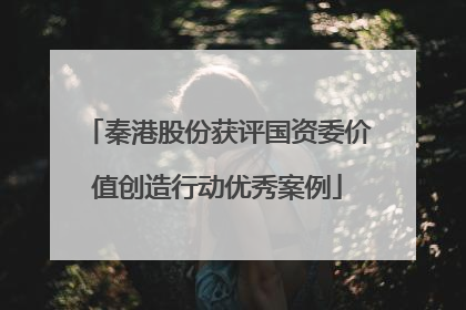 秦港股份获评国资委价值创造行动优秀案例