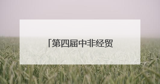 第四届中非经贸博览会丨湖南出台一揽子鼓励措施助力对非经贸发展