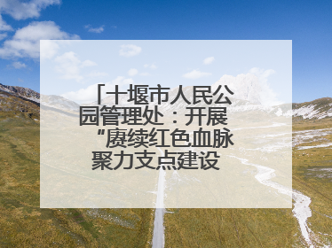 十堰市人民公园管理处：开展“赓续红色血脉 聚力支点建设”庆七一活动
