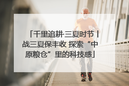 千里追耕·三夏时节丨战三夏保丰收 探索“中原粮仓”里的科技感