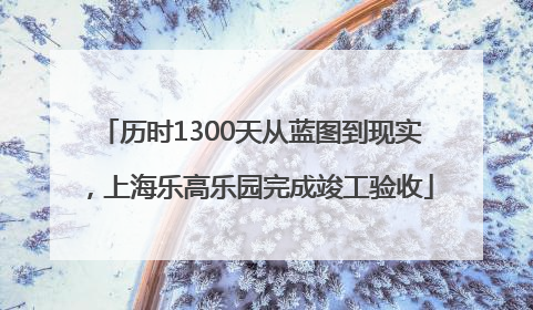 历时1300天从蓝图到现实，上海乐高乐园完成竣工验收