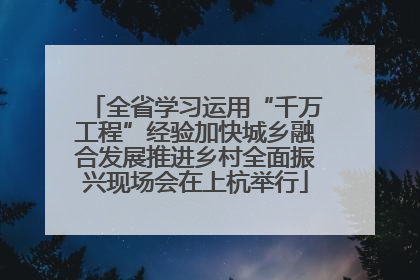 全省学习运用“千万工程”经验加快城乡融合发展推进乡村全面振兴现场会在上杭举行