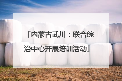 内蒙古武川：联合综治中心开展培训活动