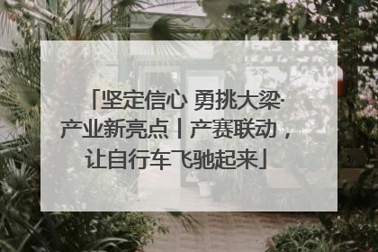 坚定信心 勇挑大梁·产业新亮点丨产赛联动，让自行车飞驰起来