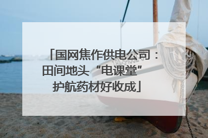 国网焦作供电公司：田间地头“电课堂” 护航药材好收成