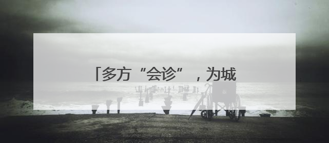 多方“会诊”，为城市“把脉开方”（城市更新这样推进①）