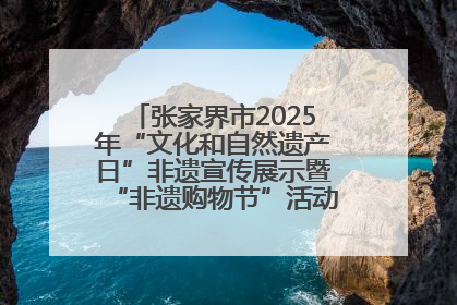张家界市2025年“文化和自然遗产日”非遗宣传展示暨“非遗购物节”活动在慈利县盛大启幕