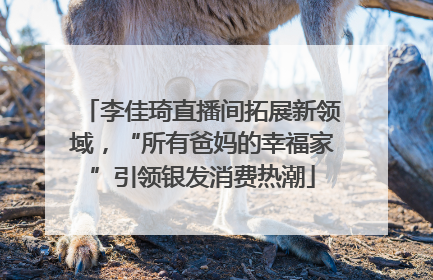 李佳琦直播间拓展新领域，“所有爸妈的幸福家”引领银发消费热潮