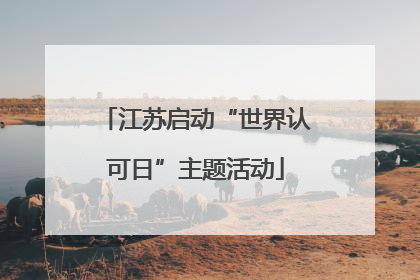 江苏启动“世界认可日”主题活动