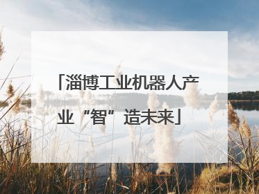 淄博工业机器人产业“智”造未来