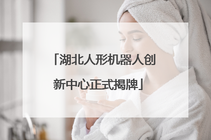 湖北人形机器人创新中心正式揭牌