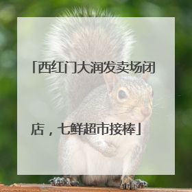 西红门大润发卖场闭店，七鲜超市接棒
