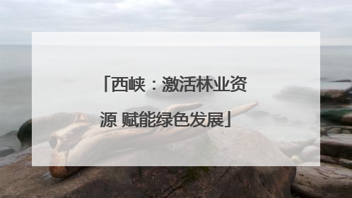 西峡：激活林业资源 赋能绿色发展