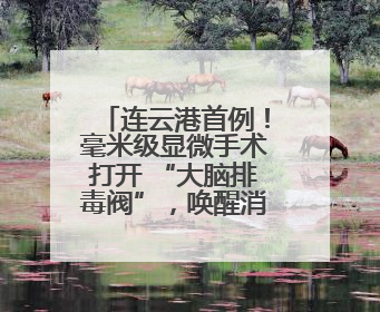 连云港首例！毫米级显微手术打开 “大脑排毒阀”，唤醒消失的记忆