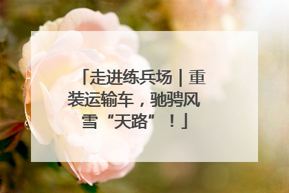 走进练兵场｜重装运输车，驰骋风雪“天路”！