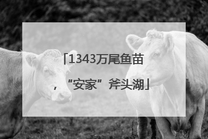 1343万尾鱼苗，“安家”斧头湖
