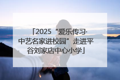 2025“爱乐传习·中艺名家进校园”走进平谷刘家店中心小学