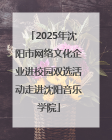 2025年沈阳市网络文化企业进校园双选活动走进沈阳音乐学院